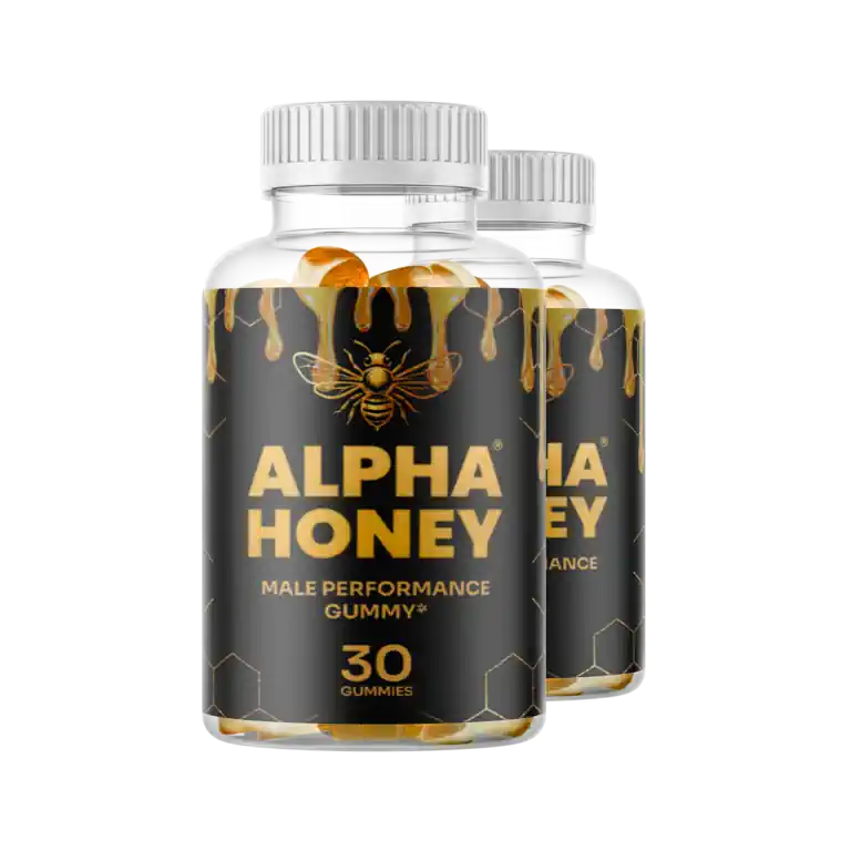 Alpha Honey Gummies Bottle